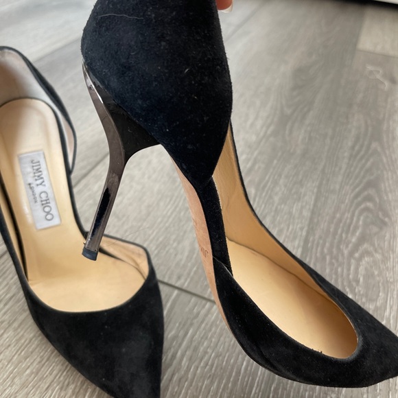 Jimmy Choo Metal Heel Pumps 37.5 - Picture 4 of 9